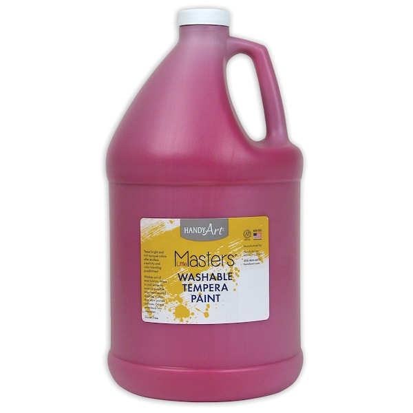 Little Masters Washable Tempera Paint, Magenta, Gallon